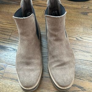 Suede Brown Booties
